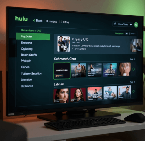 Hulu Live TV streaming interface 2025 showcasing new features and content options for an enhanced entertainment experience